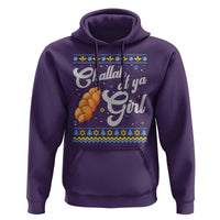 Funny Hanukkah Hoodie Challah At Ya Girl