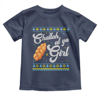 Funny Hanukkah Toddler T Shirt Challah At Ya Girl
