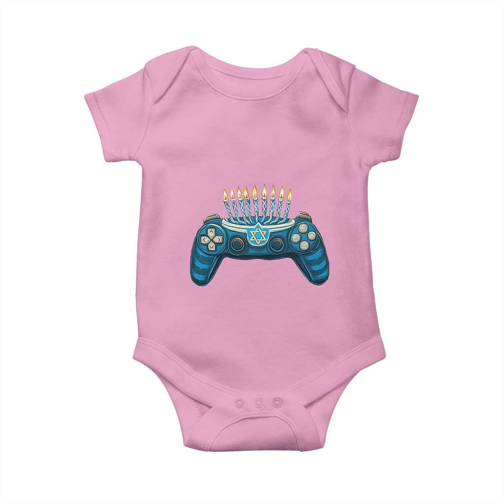 Funny Hanukkah Gamer Gaming Baby Onesie
