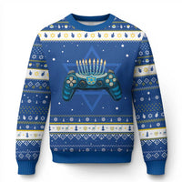 Funny Gamer Gaming Hanukkah Ugly Sweater - Wonder Print Shop
