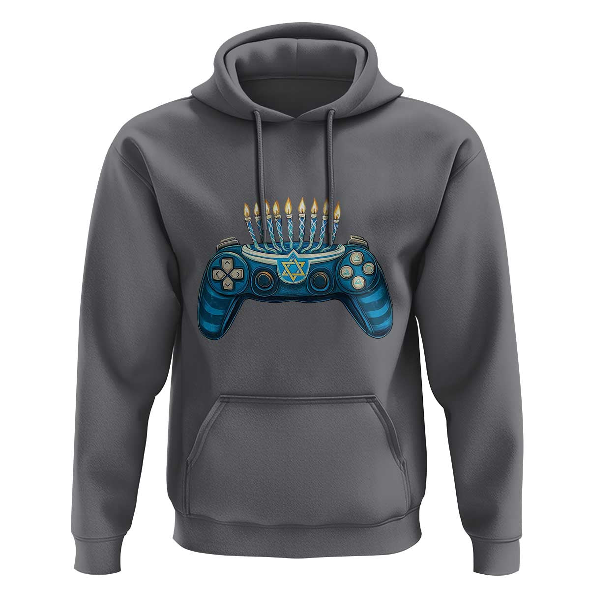 Funny Hanukkah Gamer Gaming Hoodie