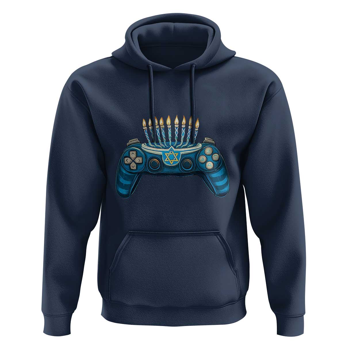 Funny Hanukkah Gamer Gaming Hoodie