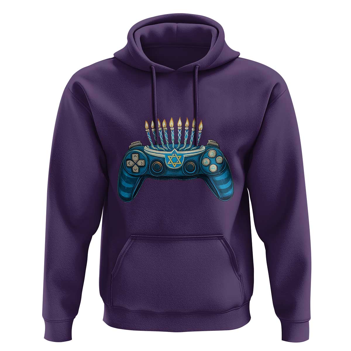 Funny Hanukkah Gamer Gaming Hoodie