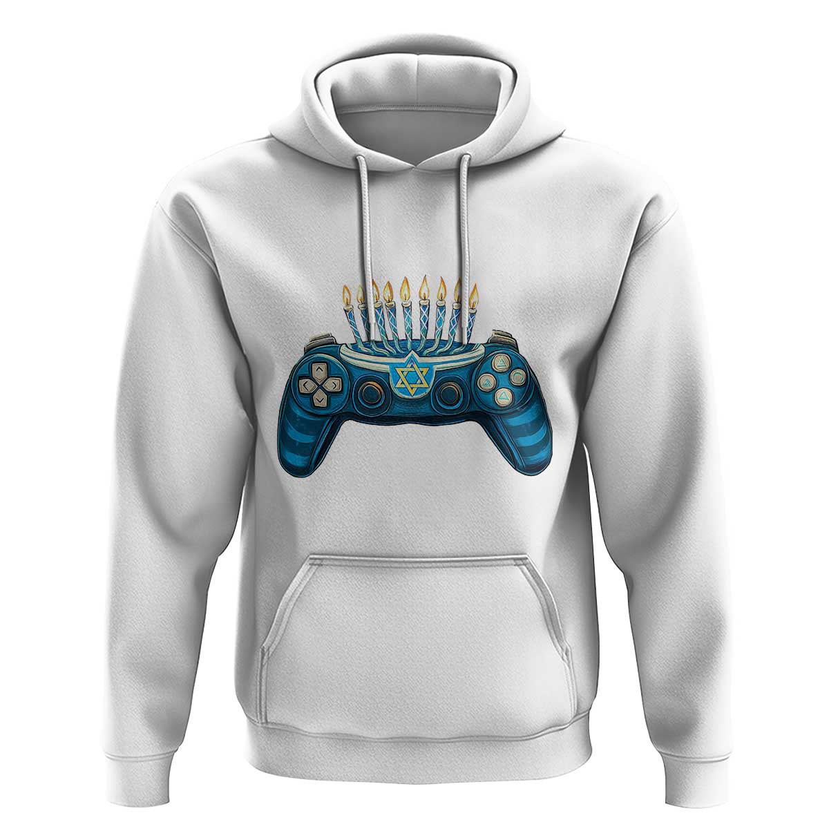 Funny Hanukkah Gamer Gaming Hoodie