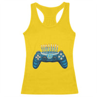 Funny Hanukkah Gamer Gaming Racerback Tank Top