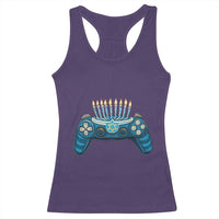 Funny Hanukkah Gamer Gaming Racerback Tank Top
