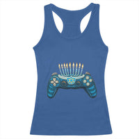 Funny Hanukkah Gamer Gaming Racerback Tank Top