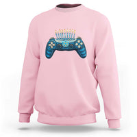 Funny Hanukkah Gamer Gaming Sweatshirt - Wonder Print Shop