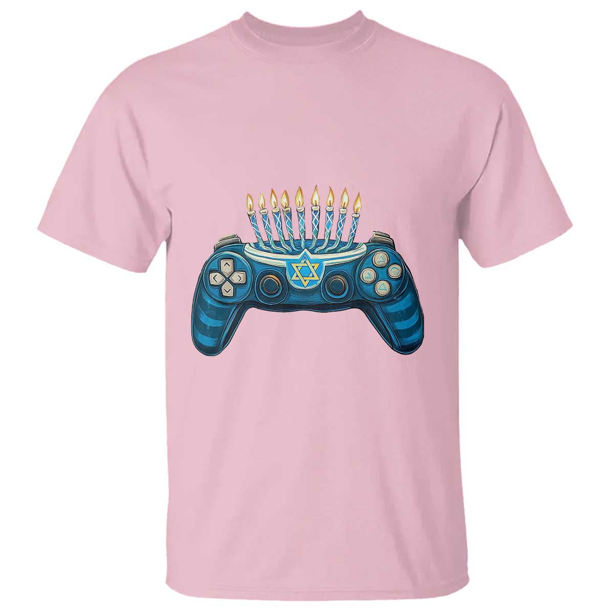 Funny Hanukkah Gamer Gaming T Shirt - Wonder Print Shop