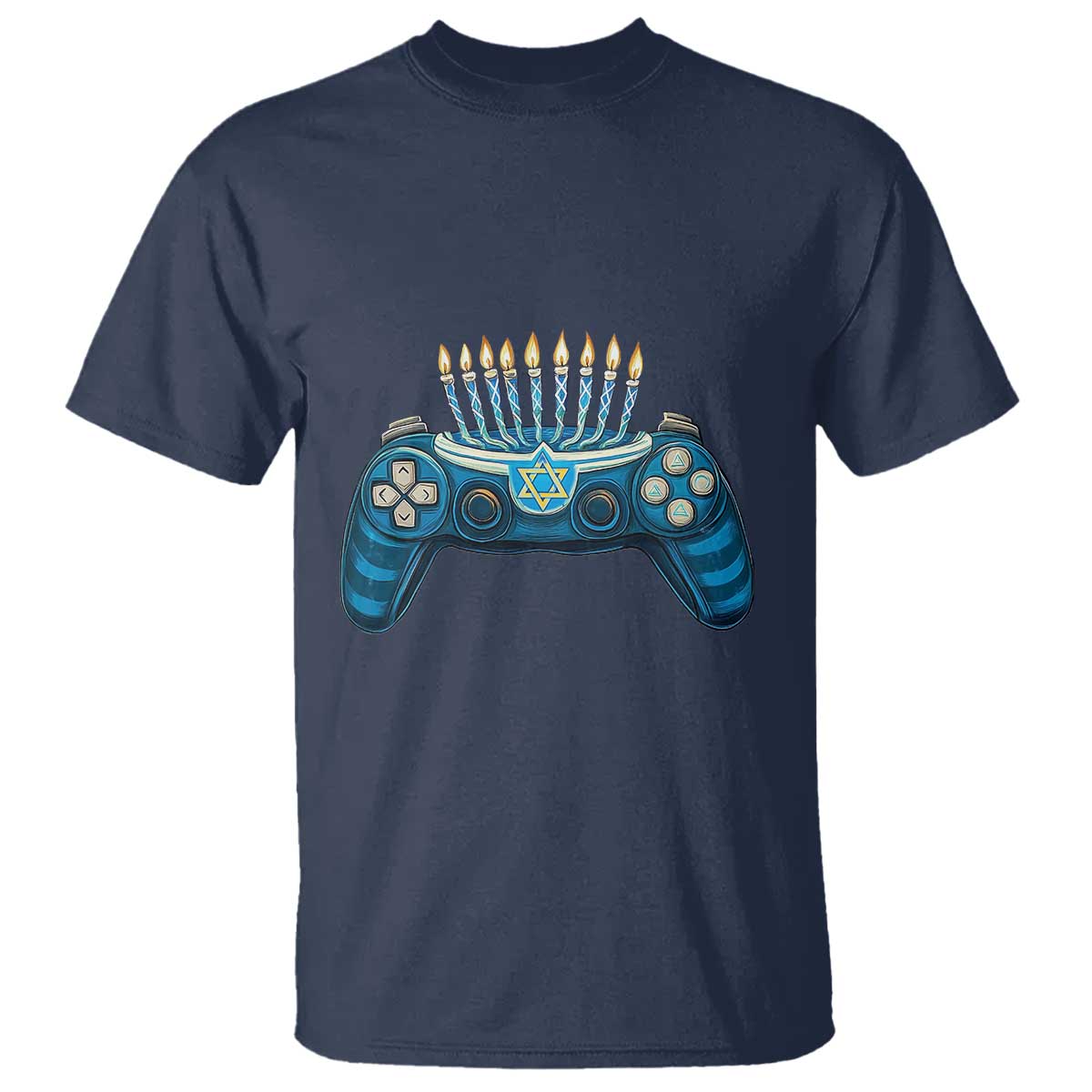 Funny Hanukkah Gamer Gaming T Shirt - Wonder Print Shop