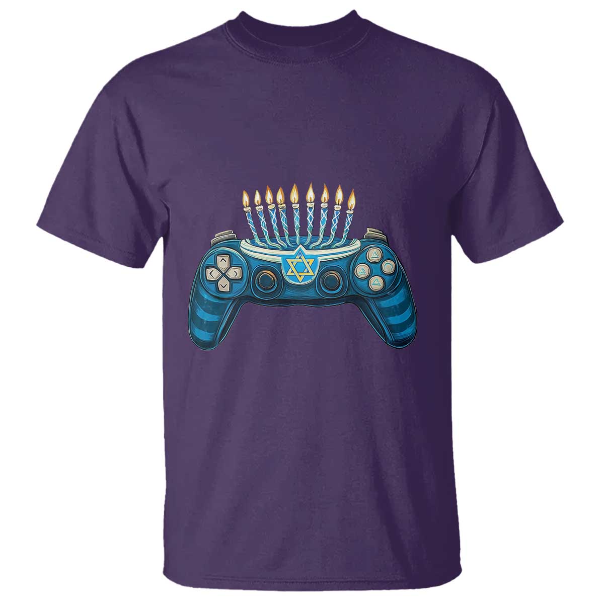 Funny Hanukkah Gamer Gaming T Shirt - Wonder Print Shop