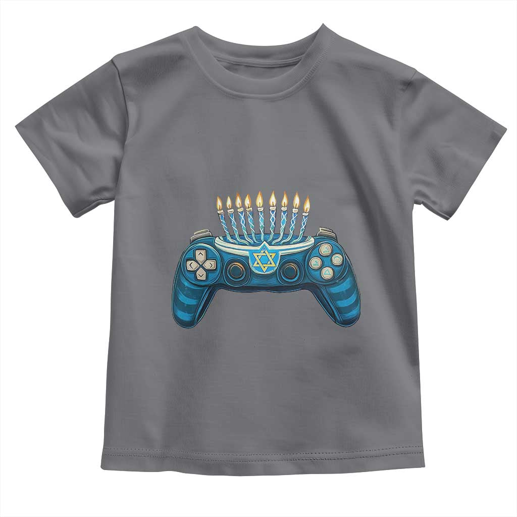 Funny Hanukkah Gamer Gaming Toddler T Shirt