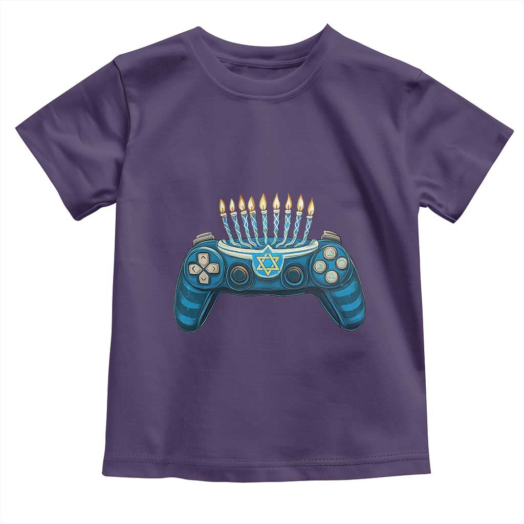 Funny Hanukkah Gamer Gaming Toddler T Shirt