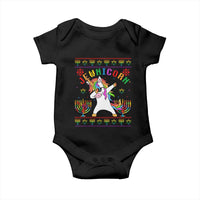 Funny Hanukkah Baby Onesie Jewnicorn Jewish Unicorn Rainbow