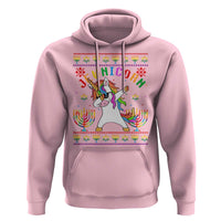 Funny Hanukkah Hoodie Jewnicorn Jewish Unicorn Rainbow