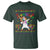 Funny Hanukkah T Shirt Jewnicorn Jewish Unicorn Rainbow - Wonder Print Shop