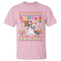 Funny Hanukkah T Shirt Jewnicorn Jewish Unicorn Rainbow - Wonder Print Shop