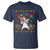 Funny Hanukkah T Shirt Jewnicorn Jewish Unicorn Rainbow - Wonder Print Shop