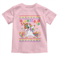 Funny Hanukkah Toddler T Shirt Jewnicorn Jewish Unicorn Rainbow