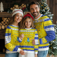 Funny Jewdolph Jewish Reindeer Menorah Hanukkah Ugly Sweater - Wonder Print Shop