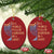 Be A Light Hanukkah Christmas Ornament - Wonder Print Shop