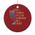 Be A Light Hanukkah Christmas Ornament - Wonder Print Shop