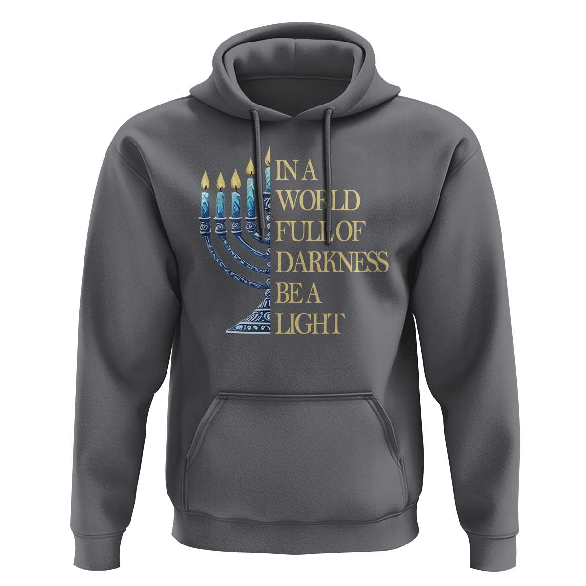 Be A Light Hanukkah Hoodie