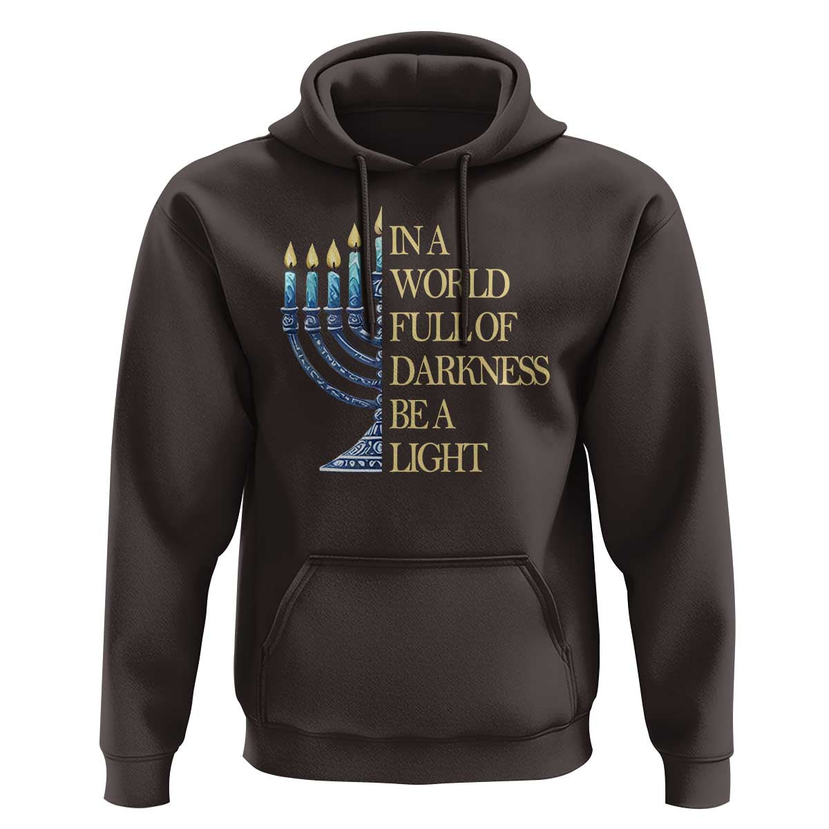 Be A Light Hanukkah Hoodie