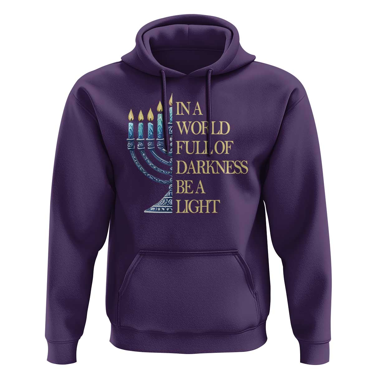 Be A Light Hanukkah Hoodie