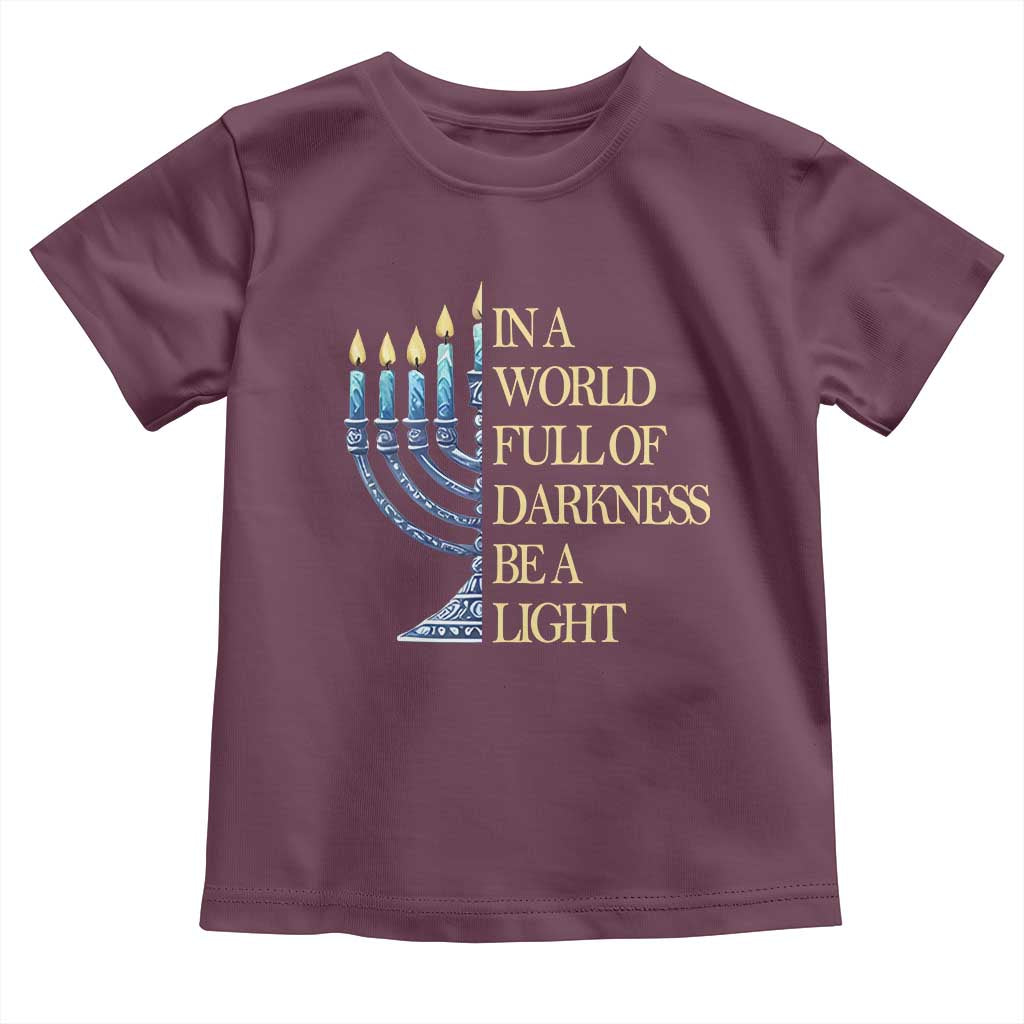 Be A Light Hanukkah Toddler T Shirt