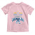 Hanukkah Menorah Jewish Coquette Bow Toddler T Shirt