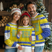 Funny Kiss My Ass Kiss His Ass Kiss Your Ass Hanukkah Ugly Sweater - Wonder Print Shop