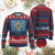 Funny Hanukkah Ugly Christmas Sweater Kiss My Ass Kiss His Ass Kiss Your Ass - Wonder Print Shop