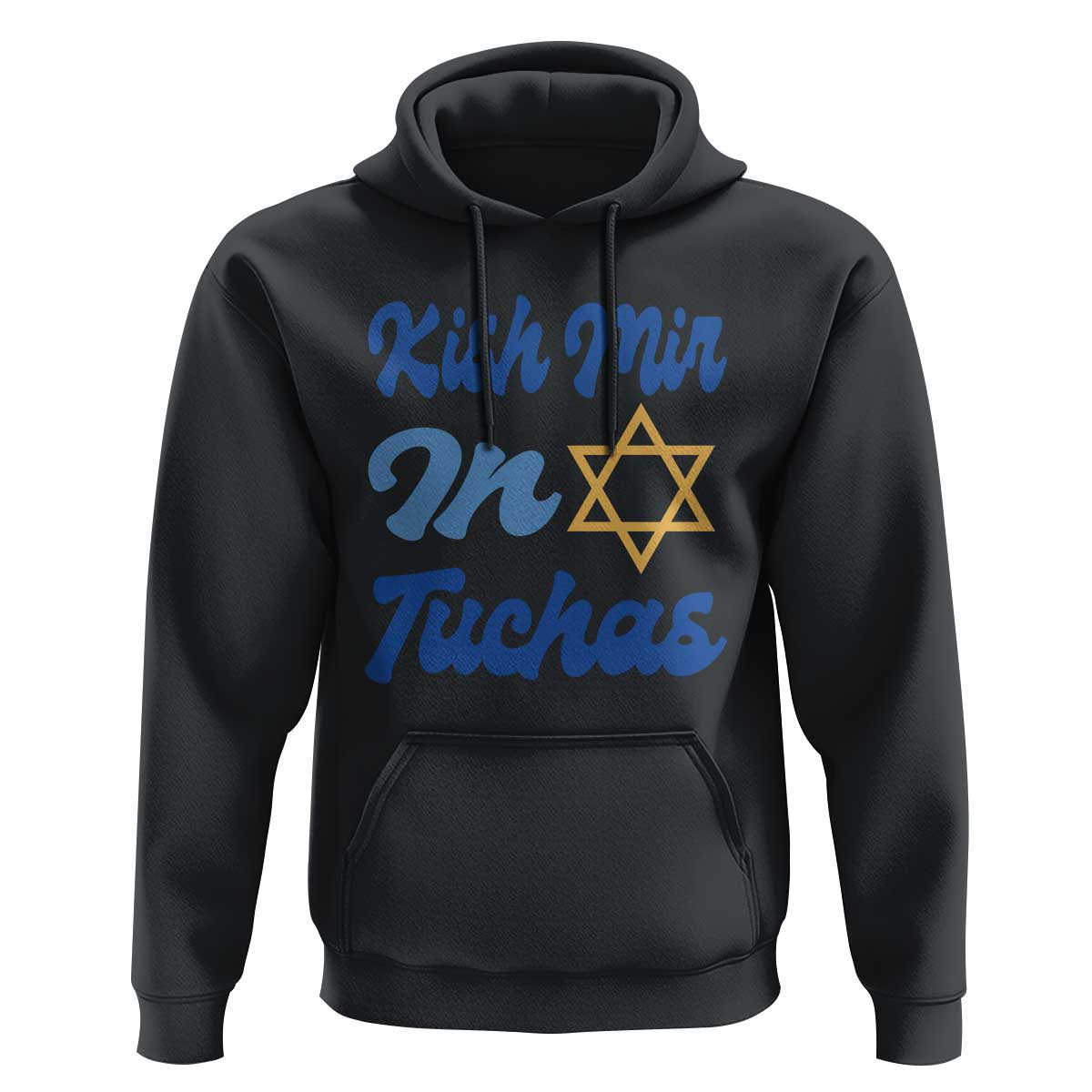 Funny Hanukkah Hoodie Kish Mir In Tuchas Jewish Yiddish Ashkenazi