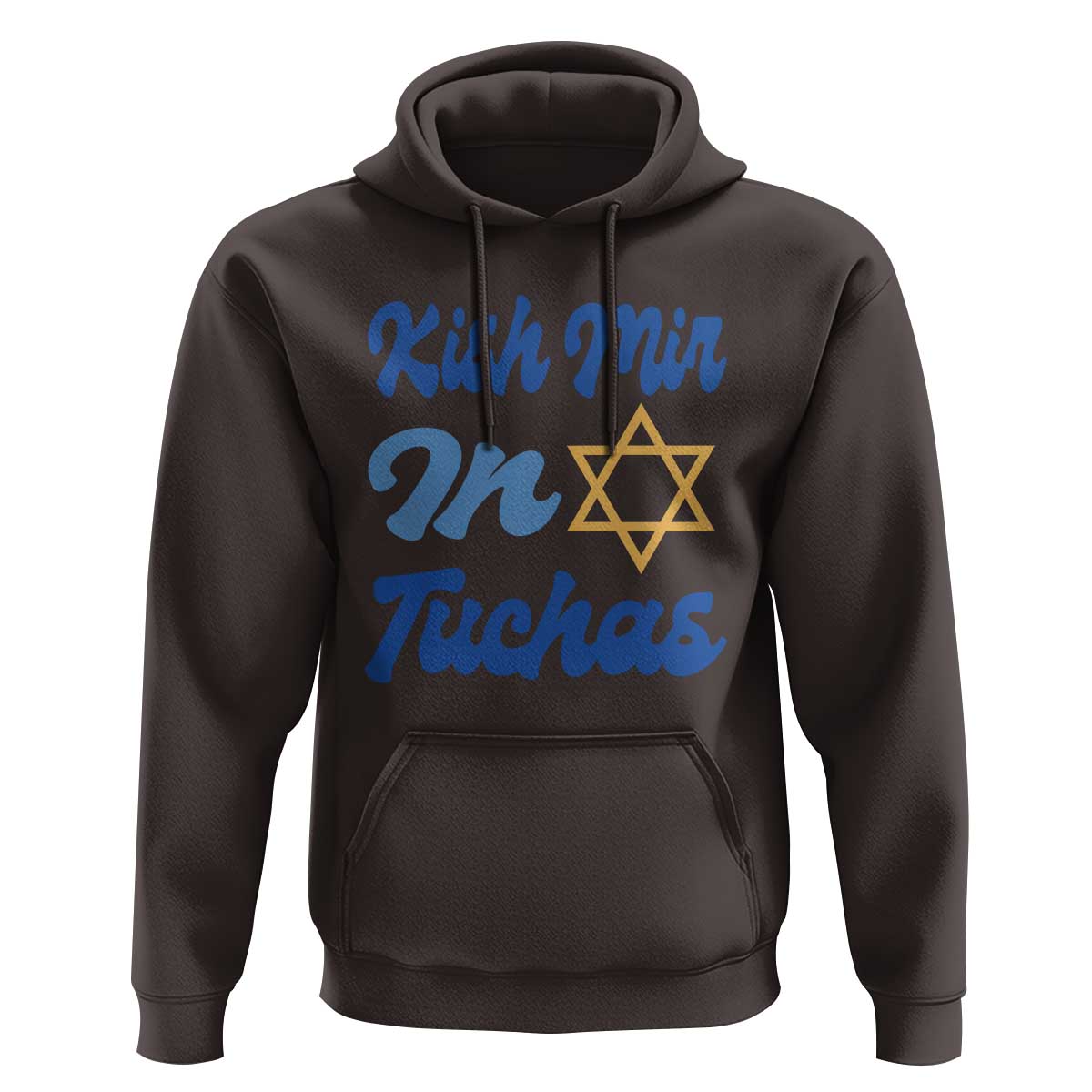 Funny Hanukkah Hoodie Kish Mir In Tuchas Jewish Yiddish Ashkenazi