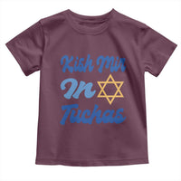 Funny Hanukkah Toddler T Shirt Kish Mir In Tuchas Jewish Yiddish Ashkenazi