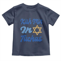 Funny Hanukkah Toddler T Shirt Kish Mir In Tuchas Jewish Yiddish Ashkenazi