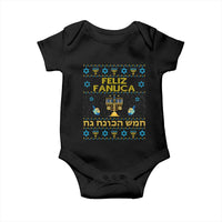 Funny Hanukkah Baby Onesie Feliz Januca Ladino Jewish Sephardic