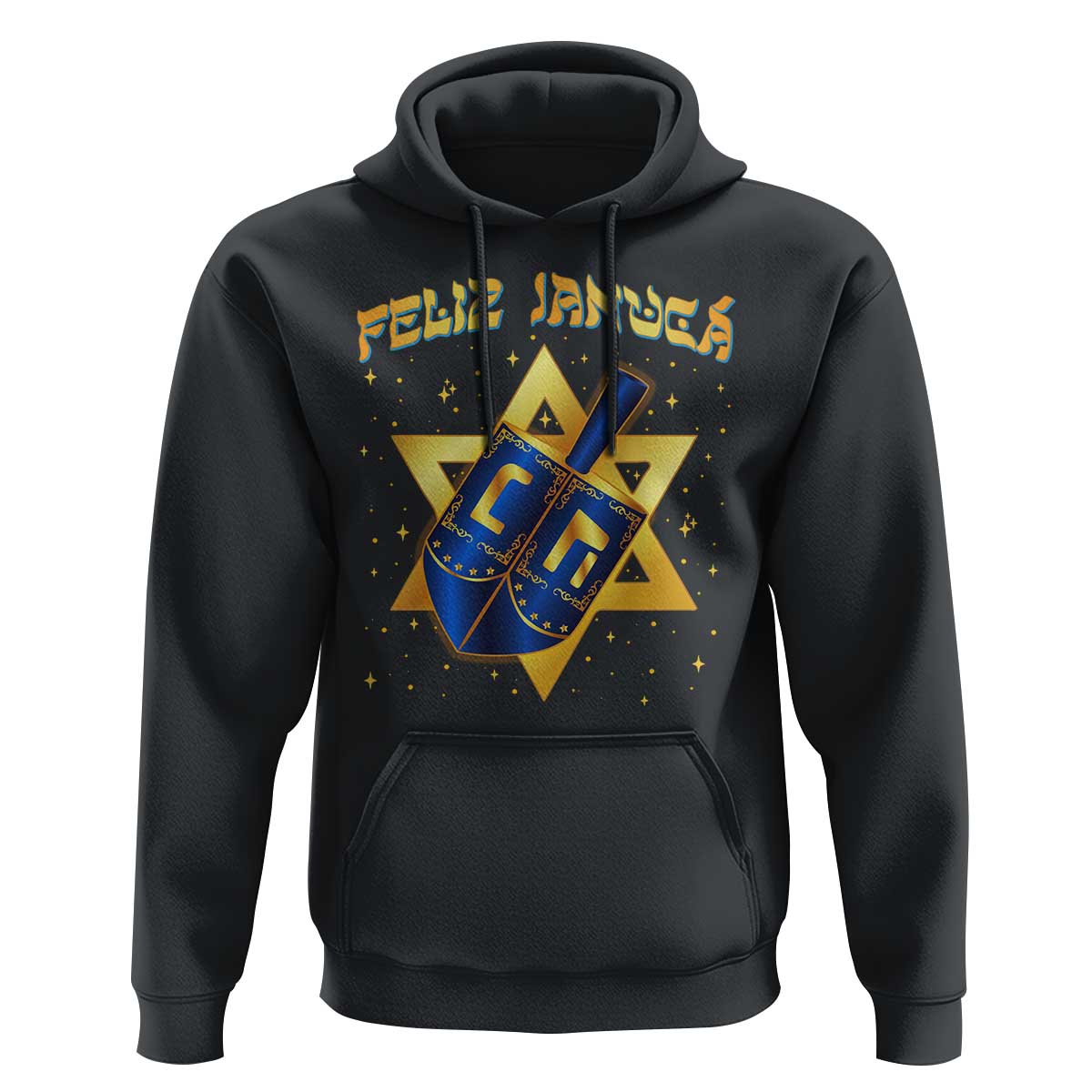 Funny Hanukkah Hoodie Feliz Januca Jewish Sephardic Ladino