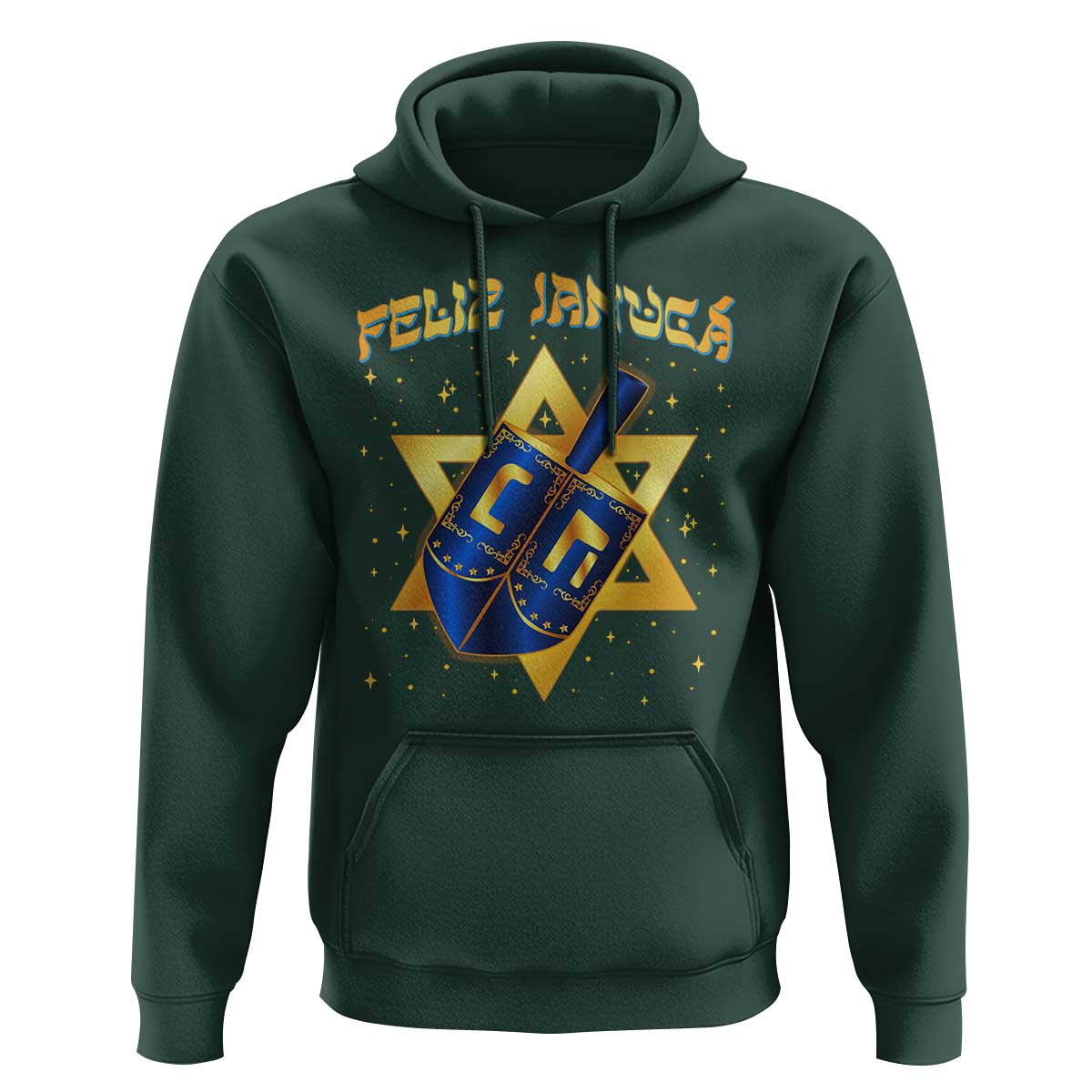 Funny Hanukkah Hoodie Feliz Januca Jewish Sephardic Ladino