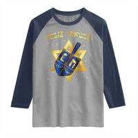 Funny Hanukkah Raglan Shirt Feliz Januca Jewish Sephardic Ladino