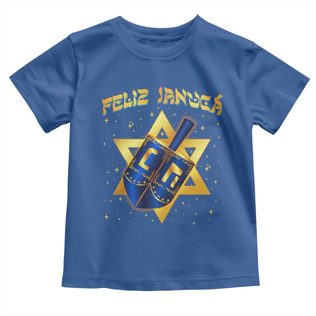 Funny Hanukkah Toddler T Shirt Feliz Januca Jewish Sephardic Ladino