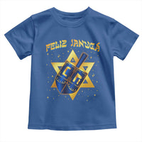 Funny Hanukkah Toddler T Shirt Feliz Januca Jewish Sephardic Ladino