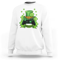 St. Patrick's Day Sweatshirt Gamerchaun Video Game Funny Lucky Gamer - Wonder Print Shop