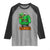 St Patrick's Day Raglan Shirt Irish I Was Gaming Funny Lucky Shamrocks Gamer