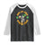 St Patrick's Day Raglan Shirt Beer Drinking Skeleton Shut Up Liver You're Fine