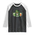 St Patrick's Day Raglan Shirt Irish Beer Funny Skeleton Drinking