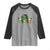 St Patrick's Day Raglan Shirt Irish Beer Funny Skeleton Drinking