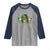 St Patrick's Day Raglan Shirt Irish Beer Funny Skeleton Drinking