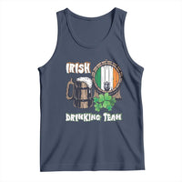 St Patrick's Day Tank Top Beer Drinking Team Ireland Flag